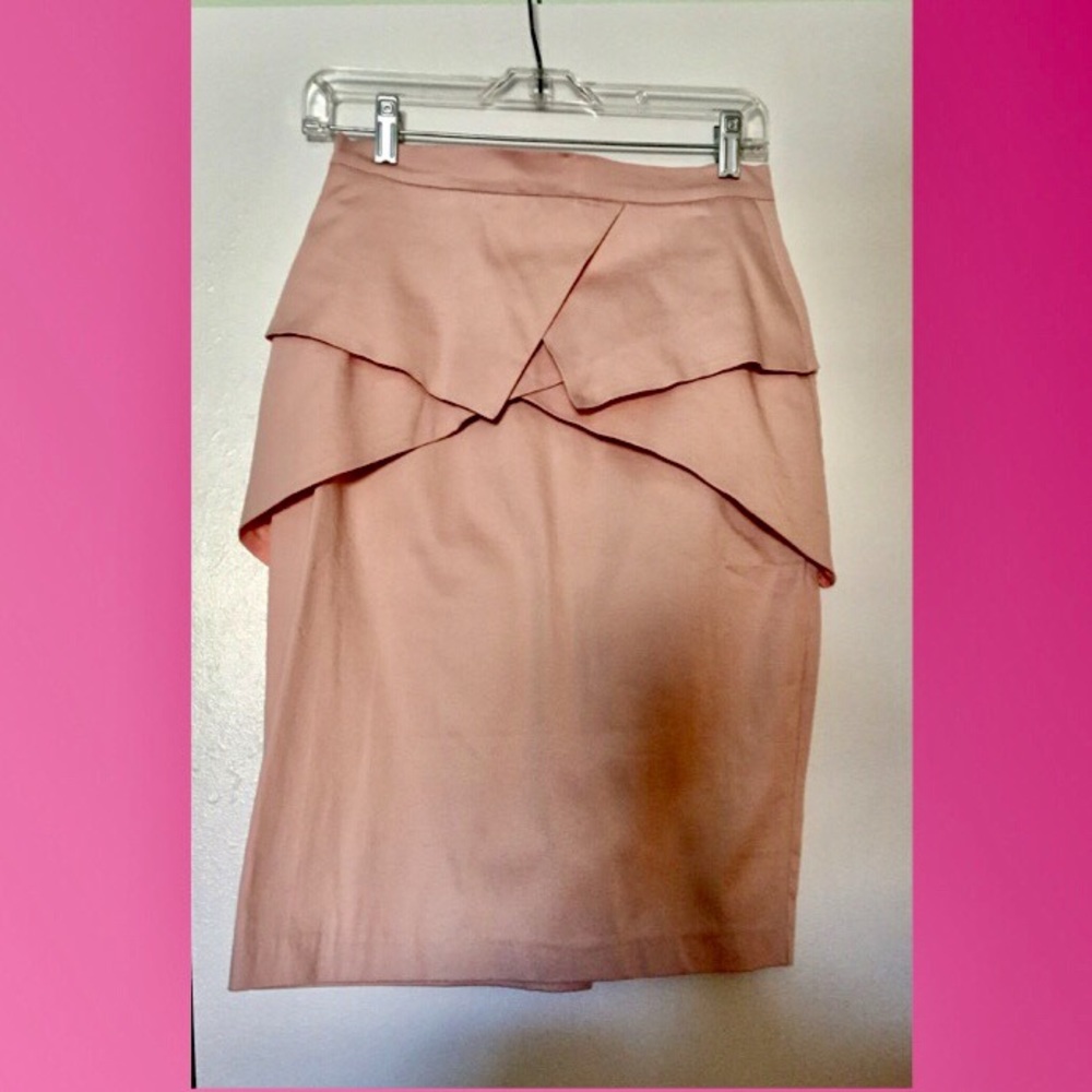 NWT ASOS pink skirt work or play, amazing detail 6